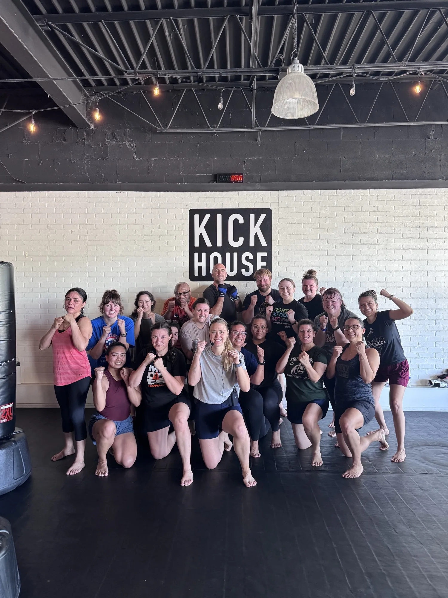 KickHouse members together after class